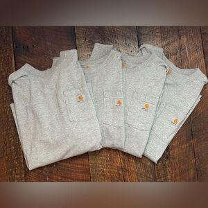 Carhartt Heather Gray Pocket Tees Men’s Size L - Original Fit
